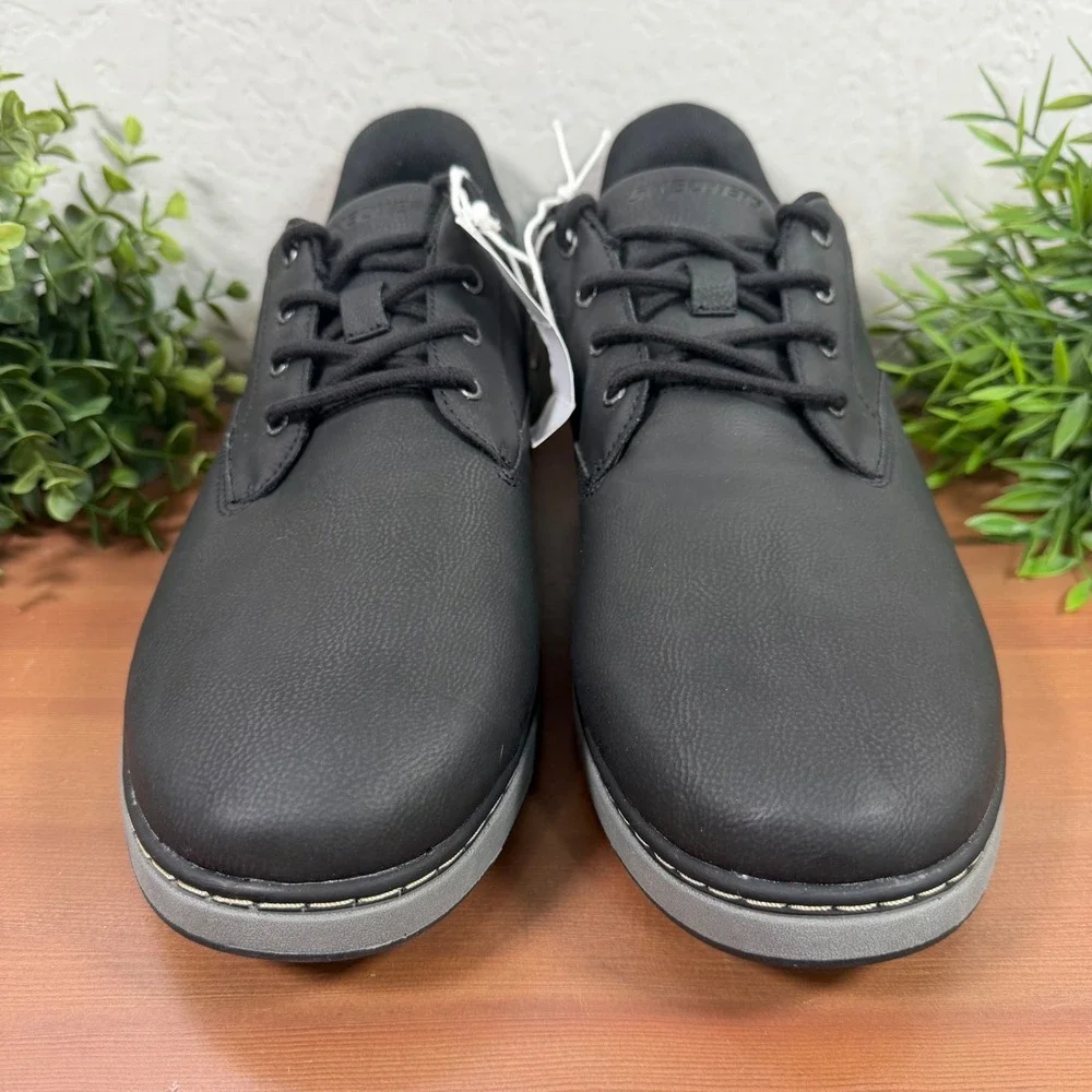 Skechers Men's Hands Free Swift Fit Casual Shoes Black Size 12